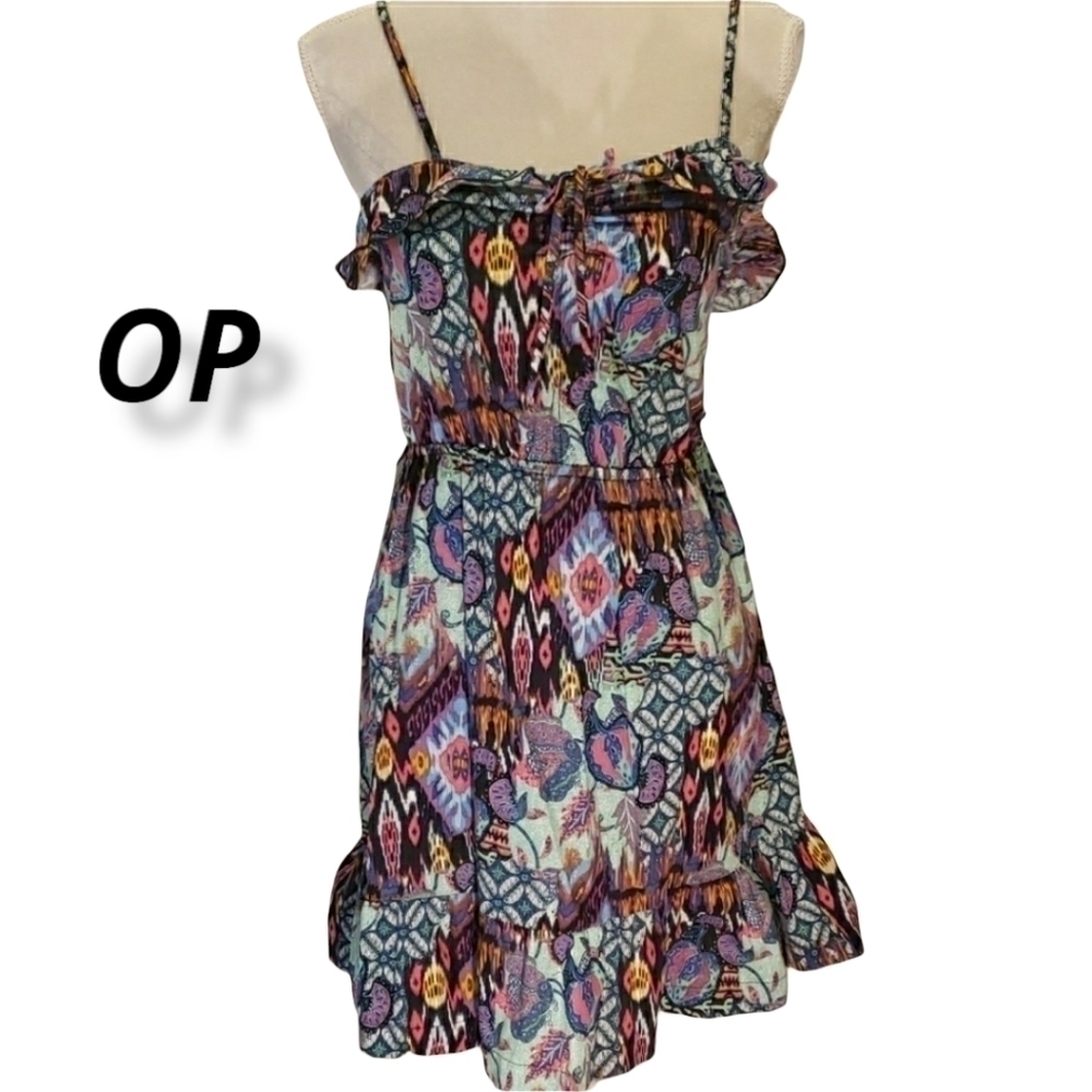 OP Boho Style Cotton Sundress Size 3/5 Very Cute! VGUC